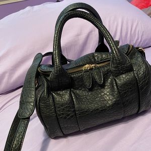 Black Satchel Handbag